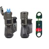 Vertigo by Lotus Cyclone Triple Torch Cigar Lighter Charcoal 2