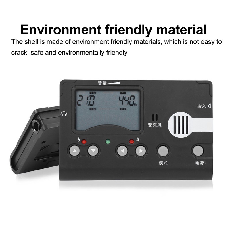 MT 70B Digital Metronome Tuner Tone Generator Guzheng Tuner with