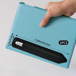 Silicone Pencil Holder Stylus Pen Case Holder Compatible with Pencil Pro 1st 2nd & USB-C (1Pcs)