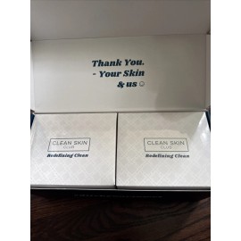 CLEAN SKIN CLUB 2pk Clean Skin Club Clean Towels XL 100% USDA Biobased Dermatologist Approved