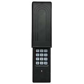 Keyless Entry KLIK2U, Compatible with Chamberlain LiftMaster Craftsman Genie Security +2.0 and More, Universal Garage Door Opener Keypad (Black)