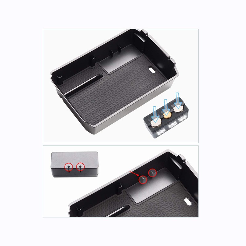 YEE PIN Centre Console Compatible with Mitsubishi Eclipse Cross 2018-2022