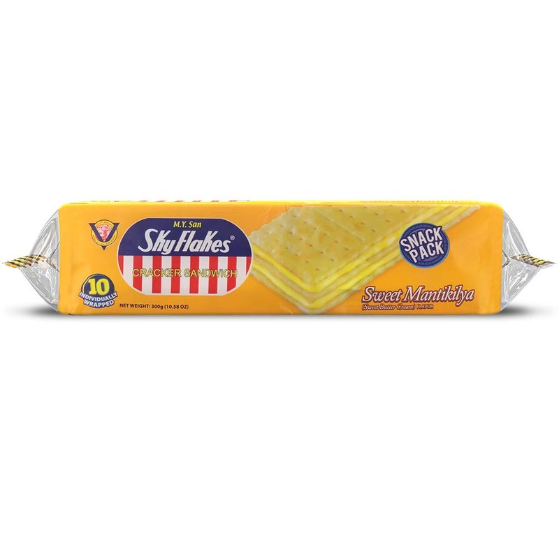 M.Y. San Cracker Sandwich Sweet Mantikilya (Sweet Butter Cream) Flavor,