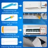Oiktylr 18pcs Mini Split Cleaning Kit Bag, Waterproof AC Cleaning