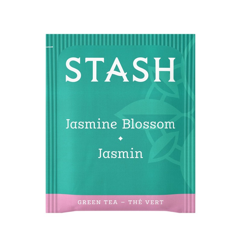 Stash Tea Jasmine Blossom Green Tea - Caffeinated, Non-GMO Project