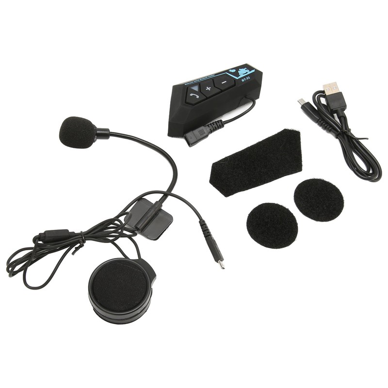 Helmet Bluetooth Headset Multifunctional Noise Reduction Windproof Bluetooth 5.0 Intercom