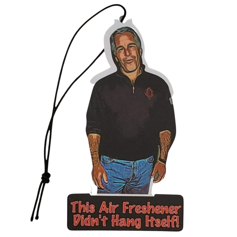 Jeffrey Epstein Air Frreshener (2 Pack)