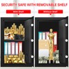 3.4 Cuft Large Safes for Home Use Fire and Water
