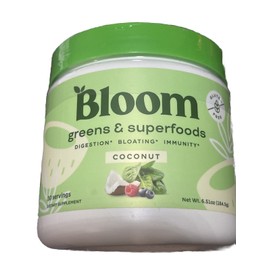 BLOOM NUTRITION Greens and Superfoods Powder Coconut  , 30 Servings