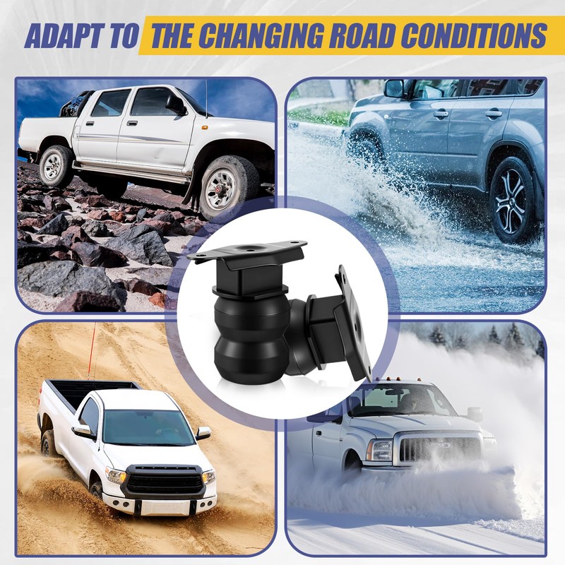 Datanly 2 Pcs Rear Bump Stop Rubber Kit Compatible with