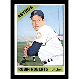 #530 Robin Roberts HOF - 1966 Topps Baseball Cards (Star) Graded EXMT - Baseball Slabbed Autographed Vintage Cards