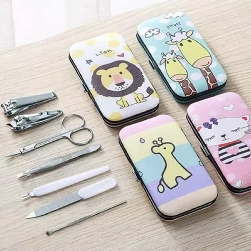 Lion 캐릭터손톱깎이 손톱깎이세트 캐릭터손톱깎이세트 네 [어른기린] Character Nail Clippers Nail