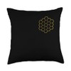 James Webb Space Telescope JWST Symbol Throw Pillow