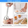 1 Piece Egg Cracker Egg Cutter,Stainless Steel Egg Topper Egg