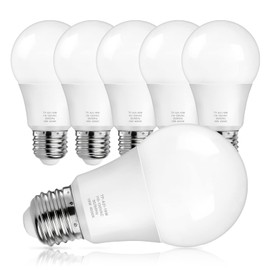 MAXvolador A21 LED Light Bulbs, 150 Watt Equivalent LED Bulbs, Neutral White 4000K, 2600 Lumens, E26 Base, Non-Dimmable, 19W Light Bulbs, Pack of 6