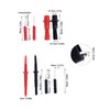 10PCS Set Multimeter Test Leads Kit Universal Black and Red