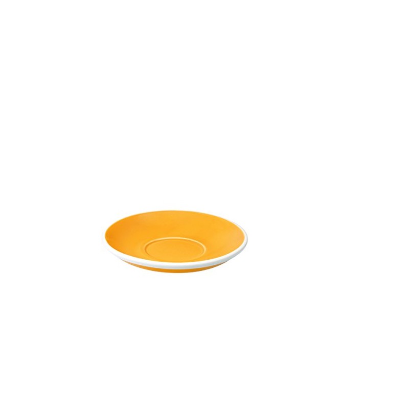 LOVERAMICS Egg 15.50cm Café Latte Saucer Yellow