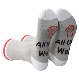 TOBGBE 2 Pairs Music Lover Socks Song Lyrics Gifts Album Name Gifts Song Inspired Socks Singer Ablum Socks (Remember It socks)