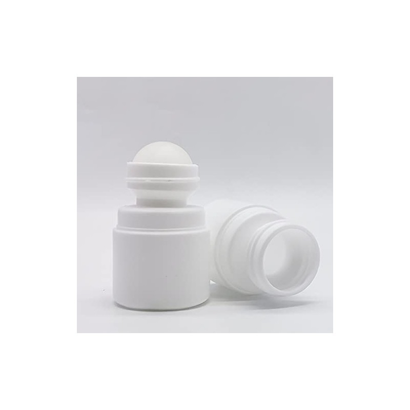 JIHUOO Pack of 6 30 ml Plastic Empty Roller Bottles