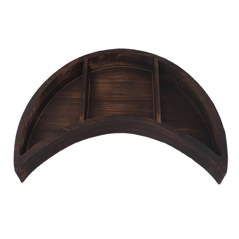 Moon Shelf Room Decor Wall Mounted Crescent Moon Shelf Wooden