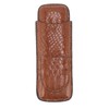 2 Finger Cigar Case Portable Waterproof Lightweight Artificial Leather Cigar