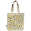 Earth Greetings Organic Cotton Tote Bag with Inner Pocket -