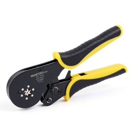 Yangoutool Ferrule Crimping Tool: AWG 30-5 Hexagonal Design for Increased Contact Area, Suitable for End Sleeves, Ferrules, Butt Connectors, 0.08-16mm², Model YG16-6