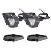2 Pieces Sequential Motorcycle Flush Mount LED Turn Signals Blinker