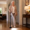 Foldable Walking Cane with LED Light – Adjustable Lightweight Aluminum