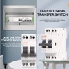 Manual Transfer Switch 40A MTS Type AC Modular Switch Locking