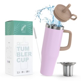 Tumbler Cup Everday Oasis 1.2 L Stainless Steel Idolier Cup (Purple)