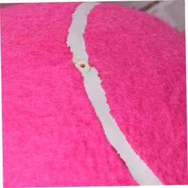 VICASKY 1pc Inflatable Tennis Ball Inflatable Ball Large Tennis Pink Bouncy Outdoor Outdoor Pink