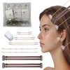 60PCS+4PCS Mix Box Face Tape Lifting Invisible, Facelift Band, Neck