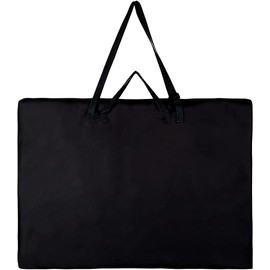 Vazkequ Large Size Art Portfolio Tote with Nylon Shoulder,24"X 36"Light Weight Waterproof Poster Board Storage Bag, Drawing Painting Sketch Bag for Student Art Work Portfolio and Artist