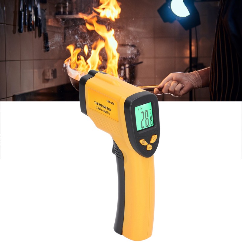 Industrial Infrared Thermometer Non Contact Handheld Temperature Measuring Gun ‑50