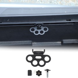 Tie Down Anchors for Toyota Tacoma 2024 2025, Truck Bed Side Wall Anchor Bed Rail Cleats Multi Holes Cargo Bed Accessories