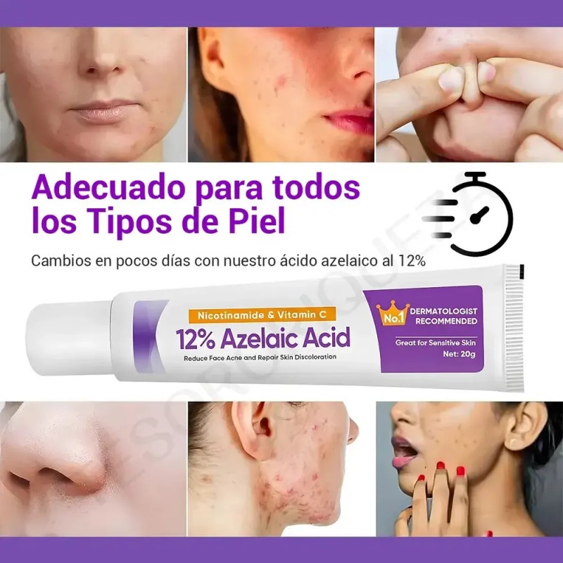 Sdfs A 2 Unidades Crema Acido Azelaico, Suero Acido Fgsfs