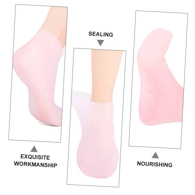 Healeved 1set Callus Removing Gloves Foot Exfoliating Socks Moisturizing Hand