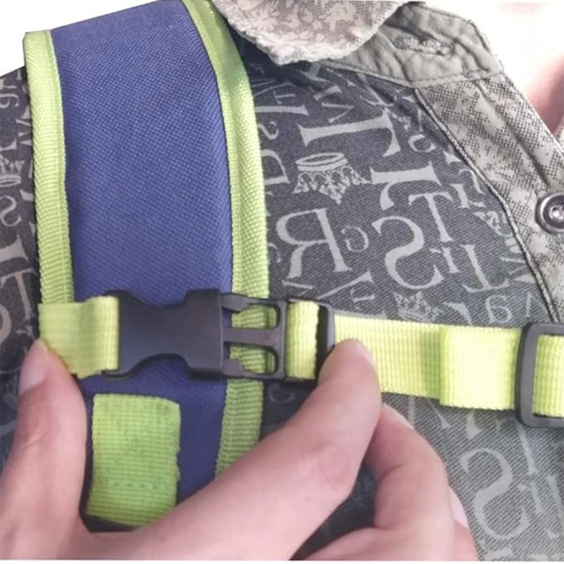 Backpack Chest Strap- Nylon - Adjustable Universal (Pink)