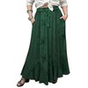 Agan Traders Women's 2025 Summer Medieval High Waisted Maxi Skirts