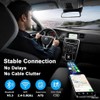Yizro Wireless Adapter Convert Wired to Wireless for CarPlay＆Android Small