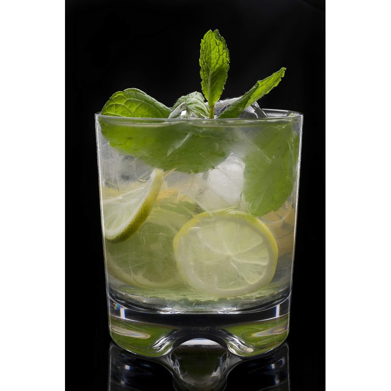 Strahl Vivaldi 12-Ounce Clear Tumbler, Set of 4