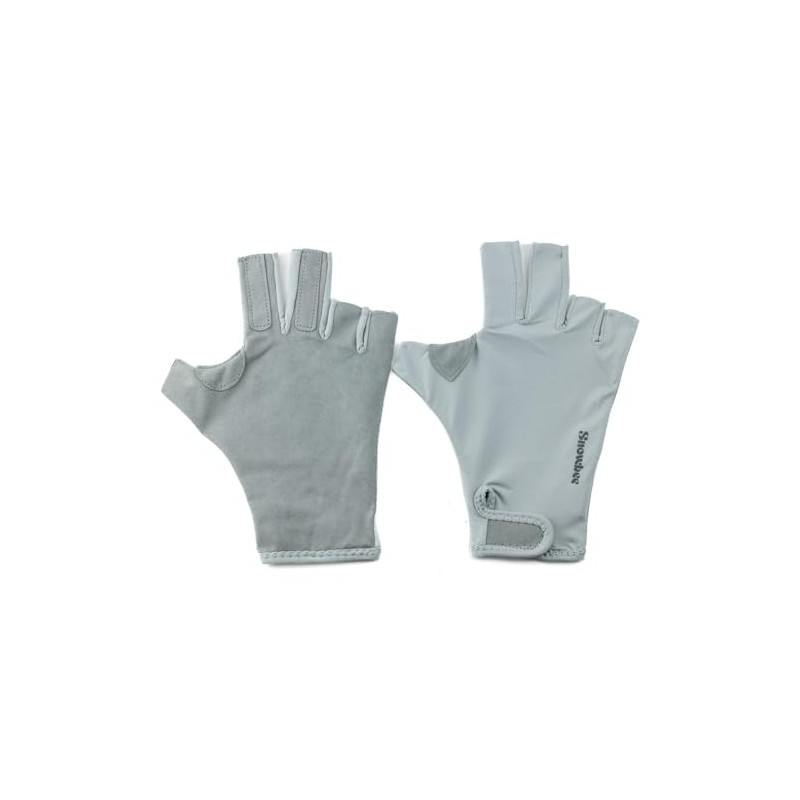 Snowbee All-Seasons Fishing Gloves - Large/X-Large - Light Grey