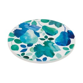 Maxwell & Williams DU0433 Ceramic Coasters Set of 4 10.5 cm Colourful Giverny Flower Watercolour Effect Cork Gift Box