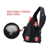 TurnWay Water-Proof Sling Backpack/Crossbody Bag/Shoulder Bag for Travel, Hiking, Cycling,