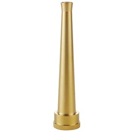 Brass Water Hose Nozzle-6 Inch, 3/4 Inch Thread Inlet Garden Hose Nozzle Sprayer, Heavy-Duty Water Jet Nozzle High Pressure Hose Nozzle