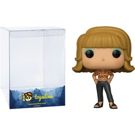 Carmela Sorprano: P o p ! TV Vinyl Figurine Bundle with 1 Compatible 'ToysDiva' Graphic Protector (1293-59292 - B)