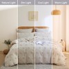 Freyamy Beige Bed Linen 135 x 200 cm 2-Piece Bohemian