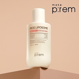 Make Prem Rice Liposome Panthenol Toner 200ml + Inteca Cream 10ml + Sachet 5 Sheets / 메이크프렘 라이스 리포좀 판테놀 토너 200ml+인테카크림10ml+샤쉐5매