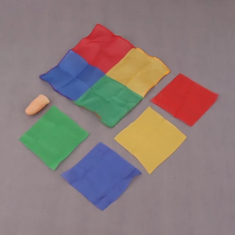 SUMAG Scarves Fusion Magic Tricks Four to One Scarf Silk